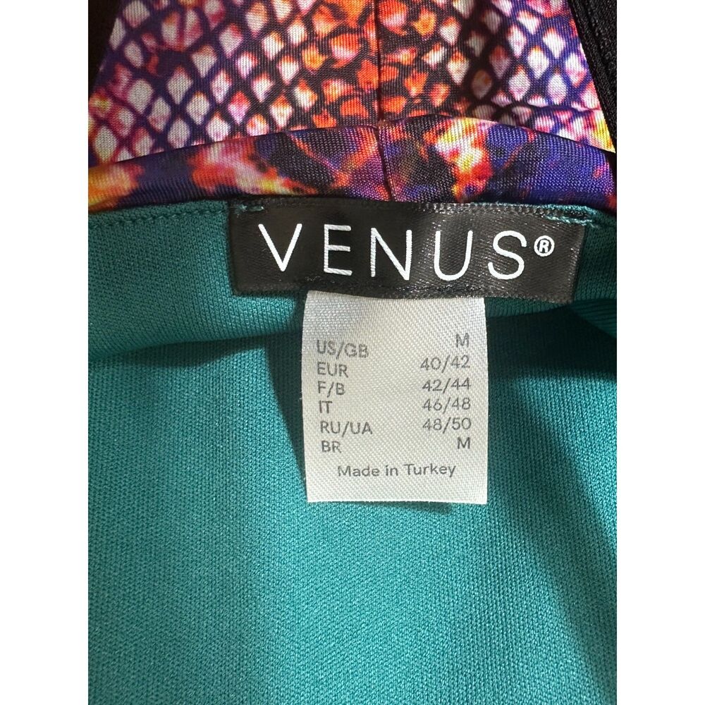 Venus BOHO Hippie Women's Maxi Halter Dress Off The Shoulder Sleeves, Size M - Picture 3 of 5